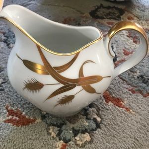 Meito antique China Golden Wheat milk pitcher